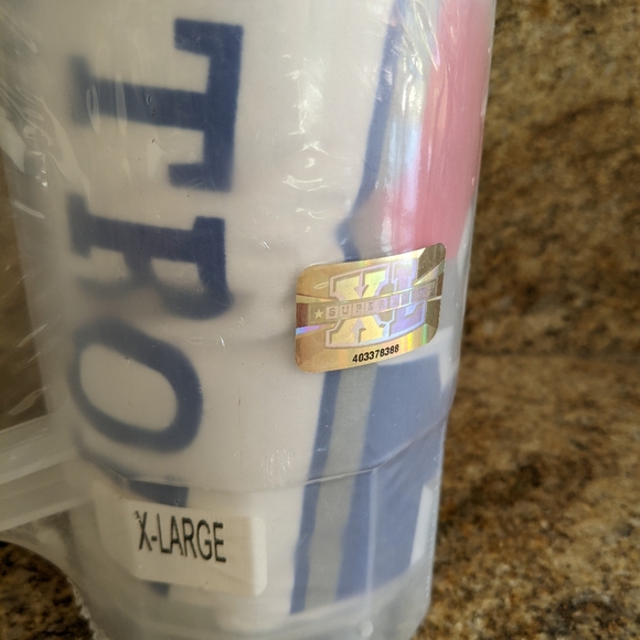 NWT Super Bowl XL Detroit February 5th 2006 XL T-shirt in Plastic Mug - Picture 2 of 4